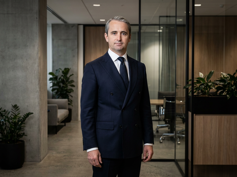 Classic Double-Breasted Suit